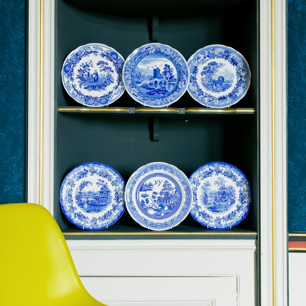 Blue Room Georgian Plates Set of 6 image number null